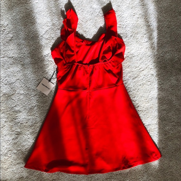 Brand New Ruffle Cami Mini Dress - Picture 5 of 8